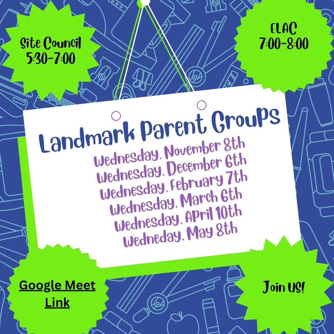 Landmark Elementary School SITE Council 2324